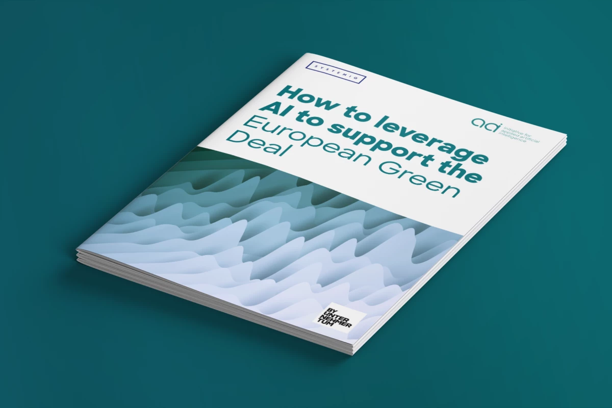 AAI Whitepaper Mockup How to leverage AI to support the EU Green Deal