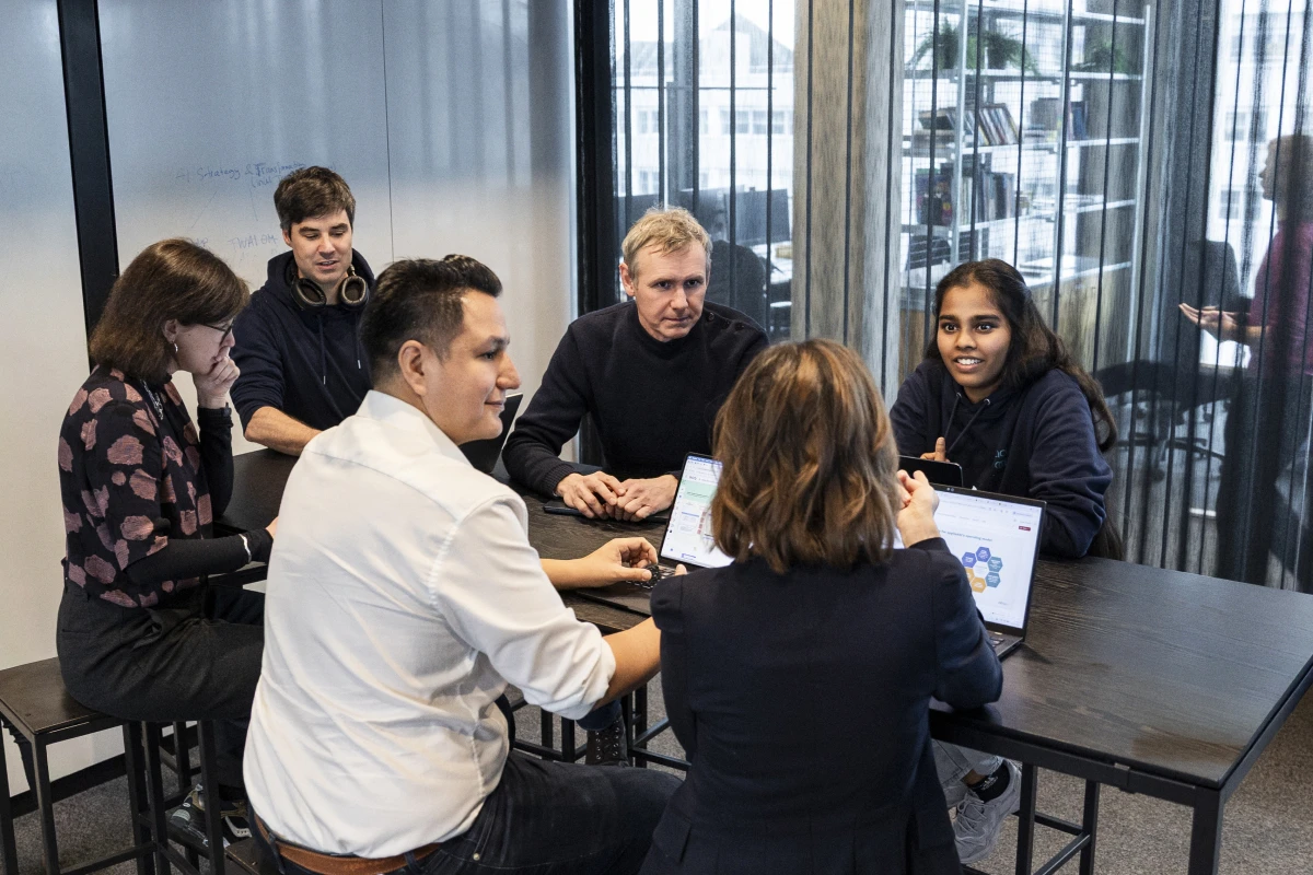 Gruppenmeeting buero